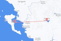 Fly fra Korfu til Ioánnina