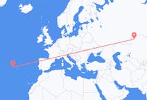 Flights from Kostanay, Kazakhstan to Horta, Azores, Portugal