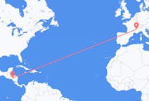 Flyreiser fra Tegucigalpa, Honduras til Grenoble, Frankrike