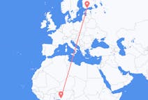 Flyrejser fra Akure, Nigeria til Helsinki, Finland