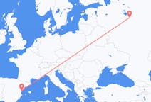 Fly fra Jaroslavl til Castellón de la Plana
