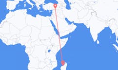 出发地 马达加斯加马哈赞加目的地 土耳其尚勒乌尔法的航班