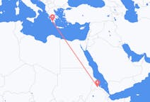 Flyg från Asmara, Eritrea till Kalamata, Eritrea