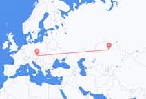 Flyrejser fra Nur-Sultan til Wien