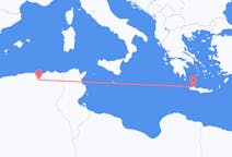 Flyrejser fra Sétif, Algeriet til Chania, Grækenland
