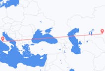 Flyreiser fra Kyzylorda, Kasakhstan til Roma, Italia