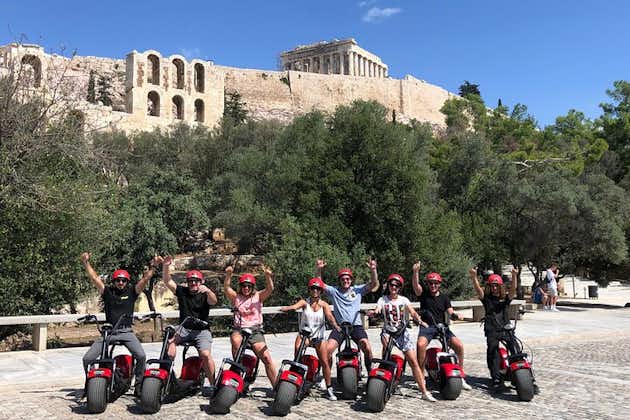 Atenas: Wheelz Fat Bike Tours en el área de la Acrópolis, scooter, bicicleta eléctrica
