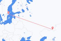 Vols depuis la ville d'Orsk vers la ville de Stockholm
