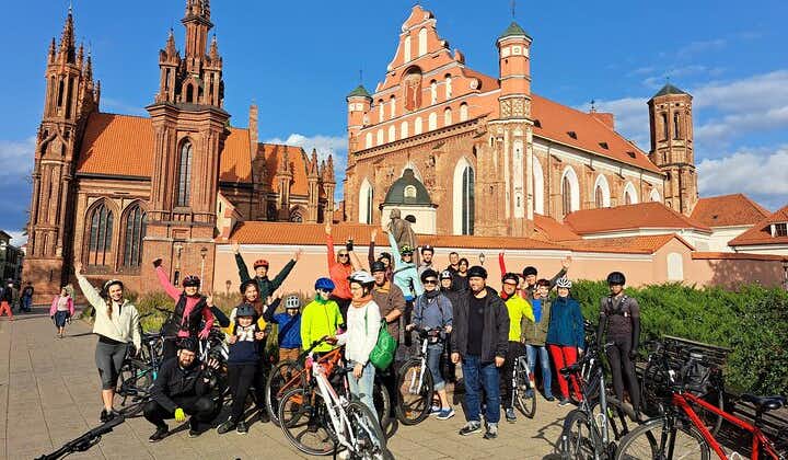 Kleingruppen - Radtour durch Vilnius Highlights "Wahrzeichen & versteckte Schätze"