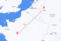 Flyreiser fra Tours, Frankrike til Düsseldorf, Tyskland