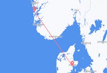 Flights from Stord, Norway to Aarhus, Denmark