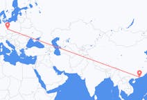 Flyrejser fra Shenzhen, Kina til Dresden, Tyskland