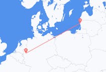 Vluchten van Palanga, Litouwen naar Düsseldorf, Duitsland