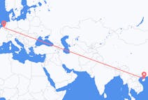 Flyg från Haikou, Kina till Bryssel, Belgien