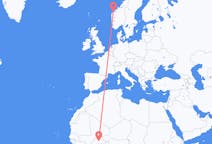 Flights from Ouagadougou to Ålesund