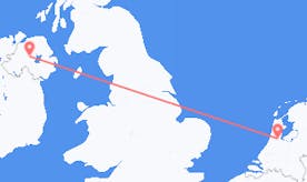 Flights from Northern Ireland to the Netherlands