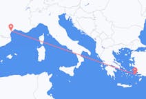 Loty z miasta Kalimnos do miasta Béziers