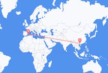 Рейсы из Наньнина, Китай на Ибицу, Испания