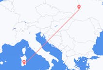 Flights from Lviv, Ukraine to Cagliari, Italy