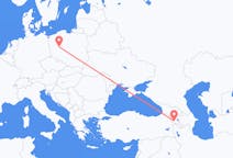 Flights from Yerevan to Poznan