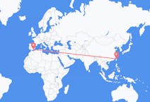 Flyg från Taipei, Taiwan till Almeria, Spanien