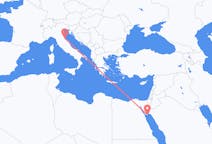 Flights from Sharm El Sheikh, Egypt to Rimini, Italy