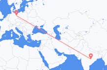 Flyrejser fra Raipur, Indien til Berlin, Tyskland