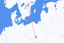 Vols depuis la ville de Katowice vers la ville de Linköping
