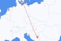 Flug frá Sarajevo, Bosníu og Hersegóvínu til Rostock, Þýskalandi