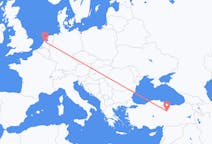 Flyreiser fra Sivas, Tyrkia til Amsterdam, Nederland