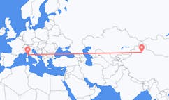 Flights from Ürümqi, China to Bastia, France