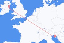 克罗地亚出发地 普拉飞往克罗地亚目的地 都柏林的航班