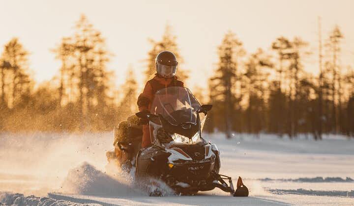 Full Day Snowmobile Safari into the Lappish Wilderness in Rovaniemi