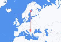 Flights from Pristina, Kosovo to Vaasa, Finland
