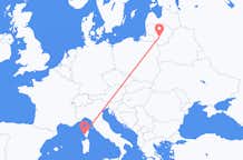 Flyrejser fra Ajaccio til Kaunas