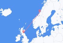Flights from Rørvik, Norway to Edinburgh, the United Kingdom