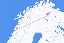 Flights from Mo i Rana, Norway to Ivalo, Finland
