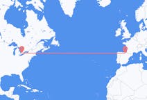 Flyreiser fra London, Canada til Vitoria, Spania