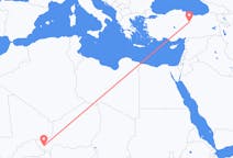 Flights from Niamey to Sivas