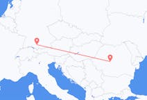 出发地 罗马尼亚出发地 錫比烏目的地 德国梅明根的航班