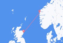 Flyg från Florø, Norge till Aberdeen, Skottland