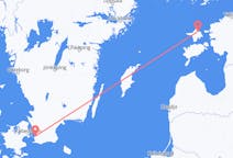 Vols depuis la ville de Kardla vers la ville de Malmö
