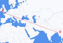 Flights from Heho, Myanmar (Burma) to Newquay, the United Kingdom