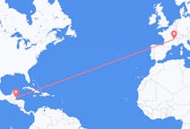 Flights from Dangriga, Belize to Lyon, France