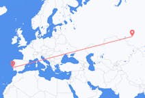 Flights from Novosibirsk, Russia to Lisbon, Portugal
