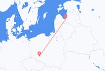 Flights from Riga in Latvia to Wrocław in Poland