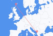 Flights from North Ronaldsay, the United Kingdom to Tirana, Albania