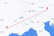 Flights from Rodez, France to Salzburg, Austria