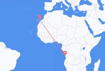 Flyreiser fra Luanda, til Ajuy