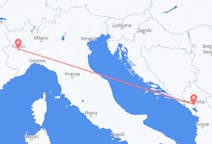 Flüge von Podgorica, nach Turin